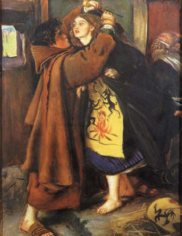 Sir John Everett Millais Escape of a Heretic China oil painting art